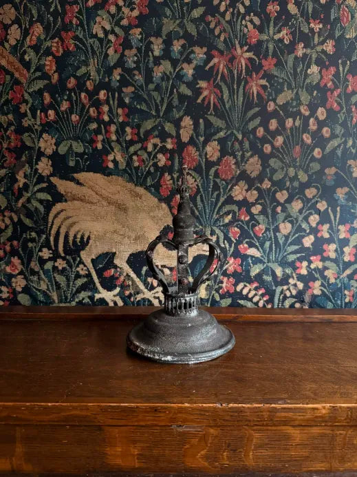 Antique Salvage Crown Decor